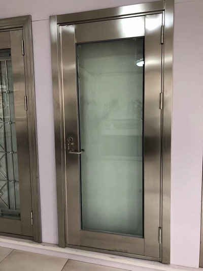 不銹鋼玻璃防火門
